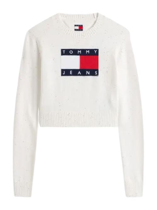 Maglione con bandiera in lurex Tommy Jeans | DW0DW21690YBH